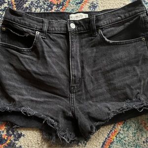 Abercrombie High Rise Shorts